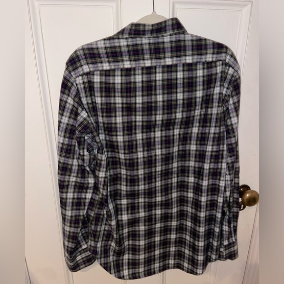 Vintage Zara Man Plaid Button Up Shirt - Picture 5 of 6